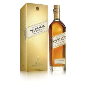 Whisky Johnnie Walker Gold Lable, la sticla de 0.7L, la cel mai bun pret, disponibil imediat pentru livrare in Sibiu si in toata Romania