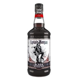 Rom Captain Morgan Black Spiced, la sticla de 0.7L, la cel mai bun pret, disponibil imediat pentru livrare in Sibiu si in toata Romania
