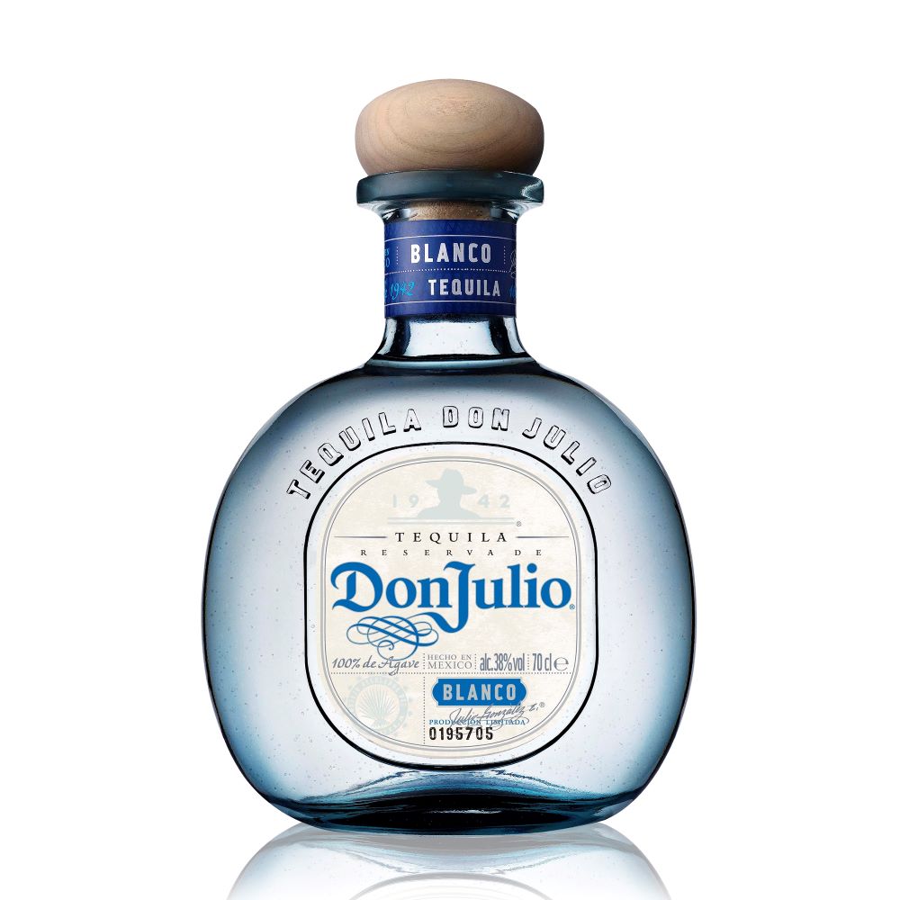 Tequila Don Julio Blanco, la sticla de 0.7L, la cel mai bun pret, disponibil imediat pentru livrare in Sibiu si in toata Romania