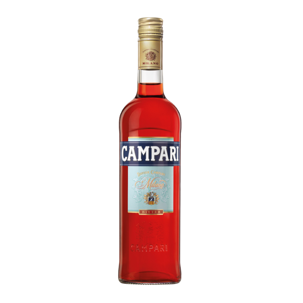 Campari Bitter, la sticla de 1L, la cel mai bun pret, disponibil imediat pentru livrare in Sibiu si in toata Romania