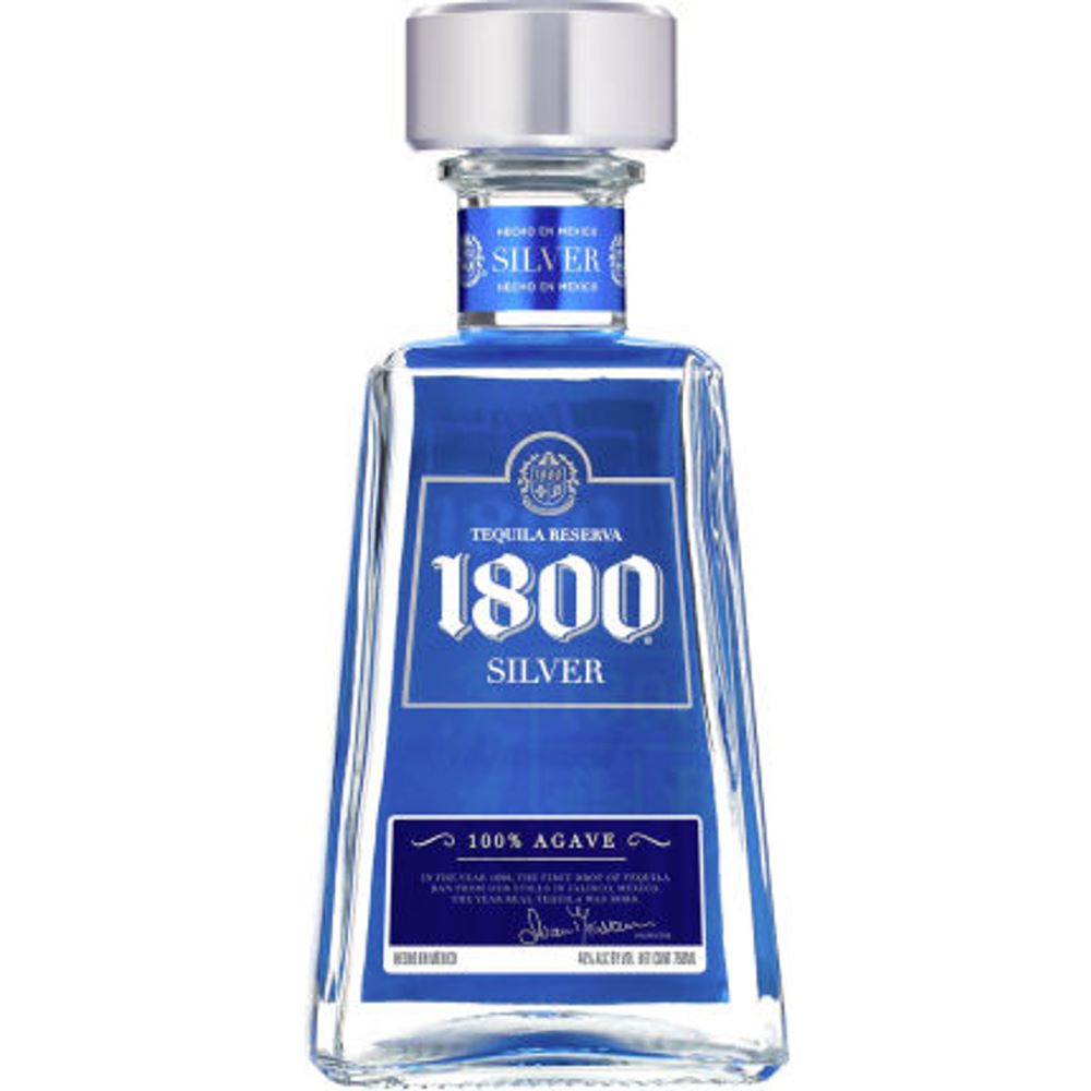 1800 Tequila Silver, la sticla de 0.7L, la cel mai bun pret, disponibil imediat pentru livrare in Sibiu si in toata Romania