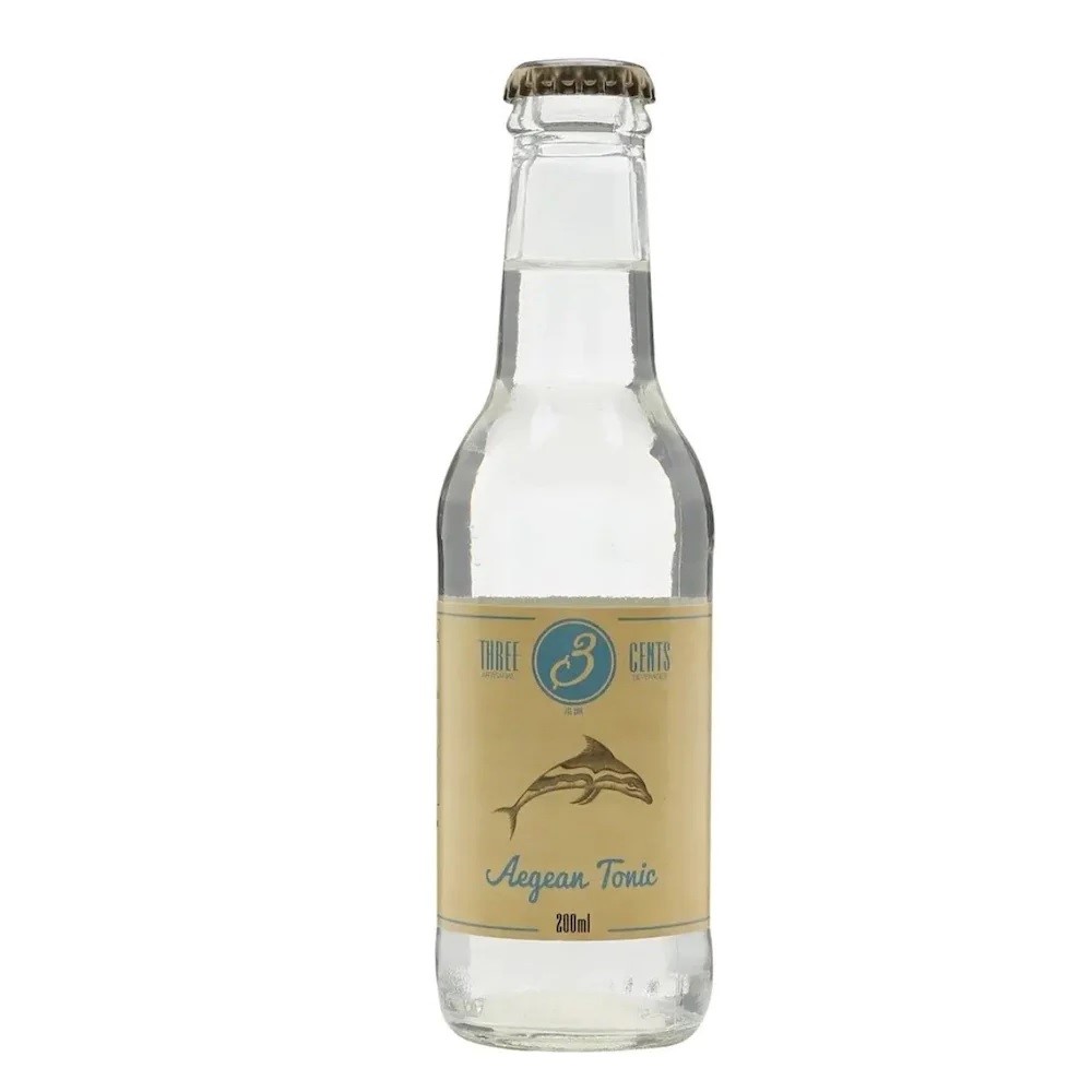 Apa tonica pentru cocktail Three Cents Aegean Tonic la sticla de 0.2L, la cel mai bun pret, disponibil cu livrare imediata in Sibiu si in toata Romania