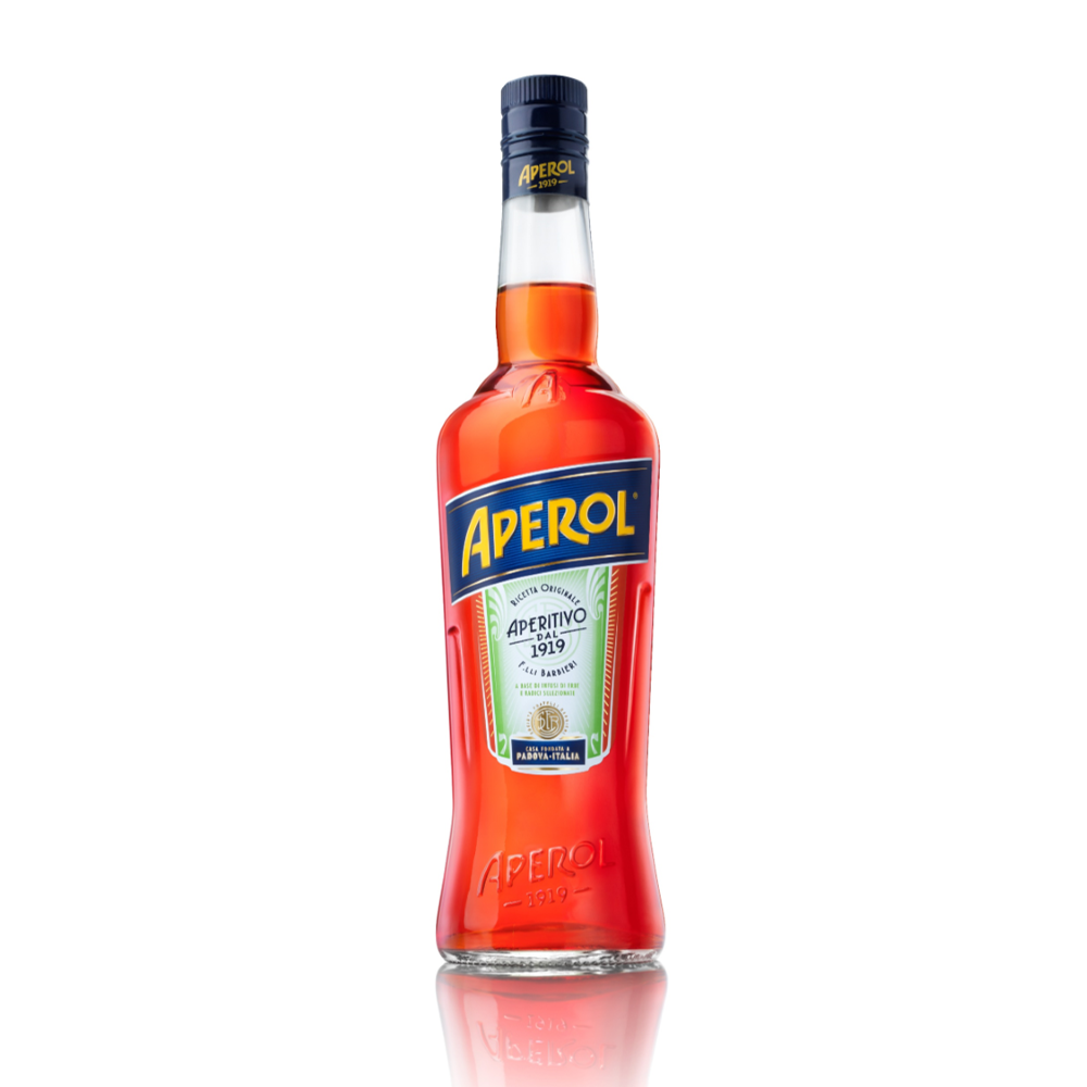Aperol Aperitivo, la sticla de 1L, la cel mai bun pret, disponibil imediat pentru livrare in Sibiu si in toata Romania