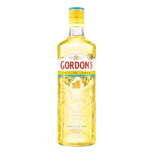 Gin Gordon's Sicilian Lemon, la sticla de 0.7L, la cel mai bun pret, disponibil imediat pentru livrare in Sibiu si in toata Romania