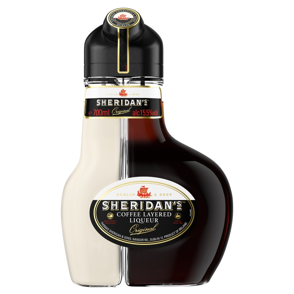 Lichior Sheridan's, la sticla de 0.7L, la cel mai bun pret, disponibil imediat pentru livrare in Sibiu si in toata Romania