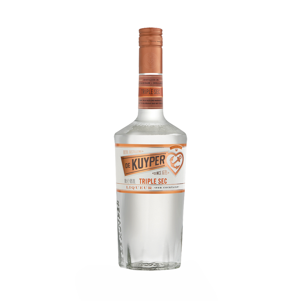 Lichior pentru cocktail De Kuyper Triple Sec la sticla de 0.7L, la cel mai bun pret, disponibil cu livrare imediata in Sibiu si in toata Romania