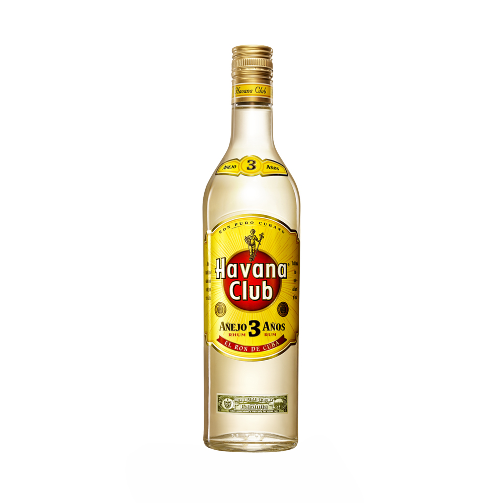 Rom Havana Club Anejo 3 YO, la sticla de 0.7L, la cel mai bun pret, disponibil cu livrare imediata in Sibiu si in toata Romania