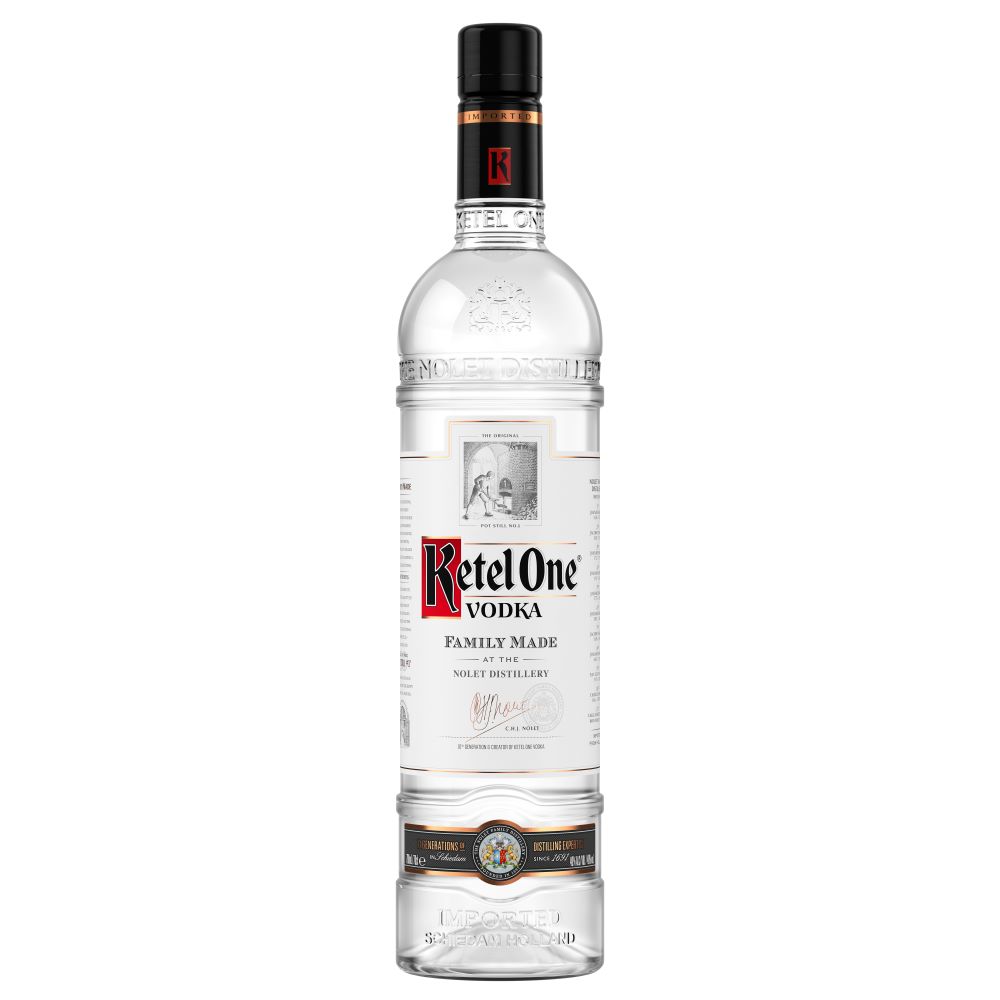 Vodka Ketel One, la sticla de 0.7L, la cel mai bun pret, disponibil imediat pentru livrare in Sibiu si in toata Romania