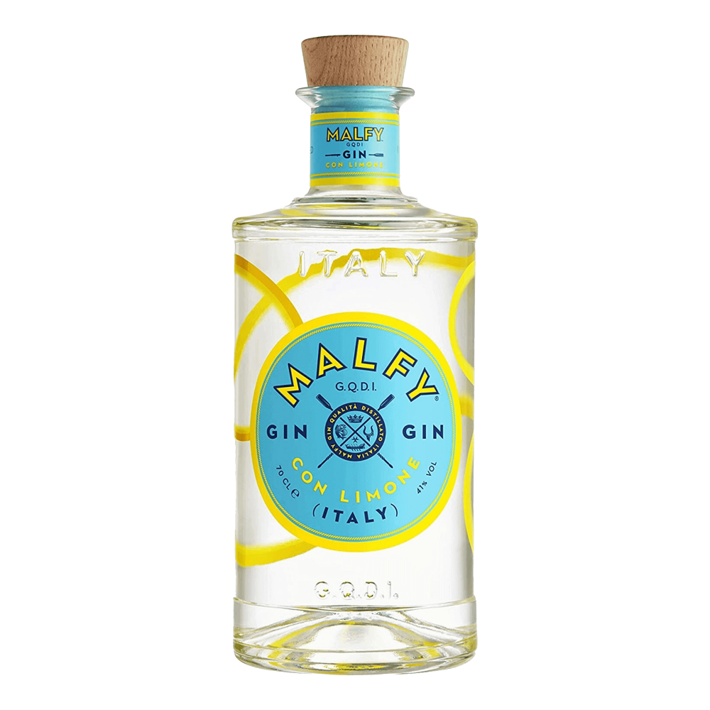 Malfy Gin con Limone, cu aroma de lamaie, la sticla de 0.7L, la cel mai bun pret, disponibil cu livrare imediata in Sibiu si in toata Romania