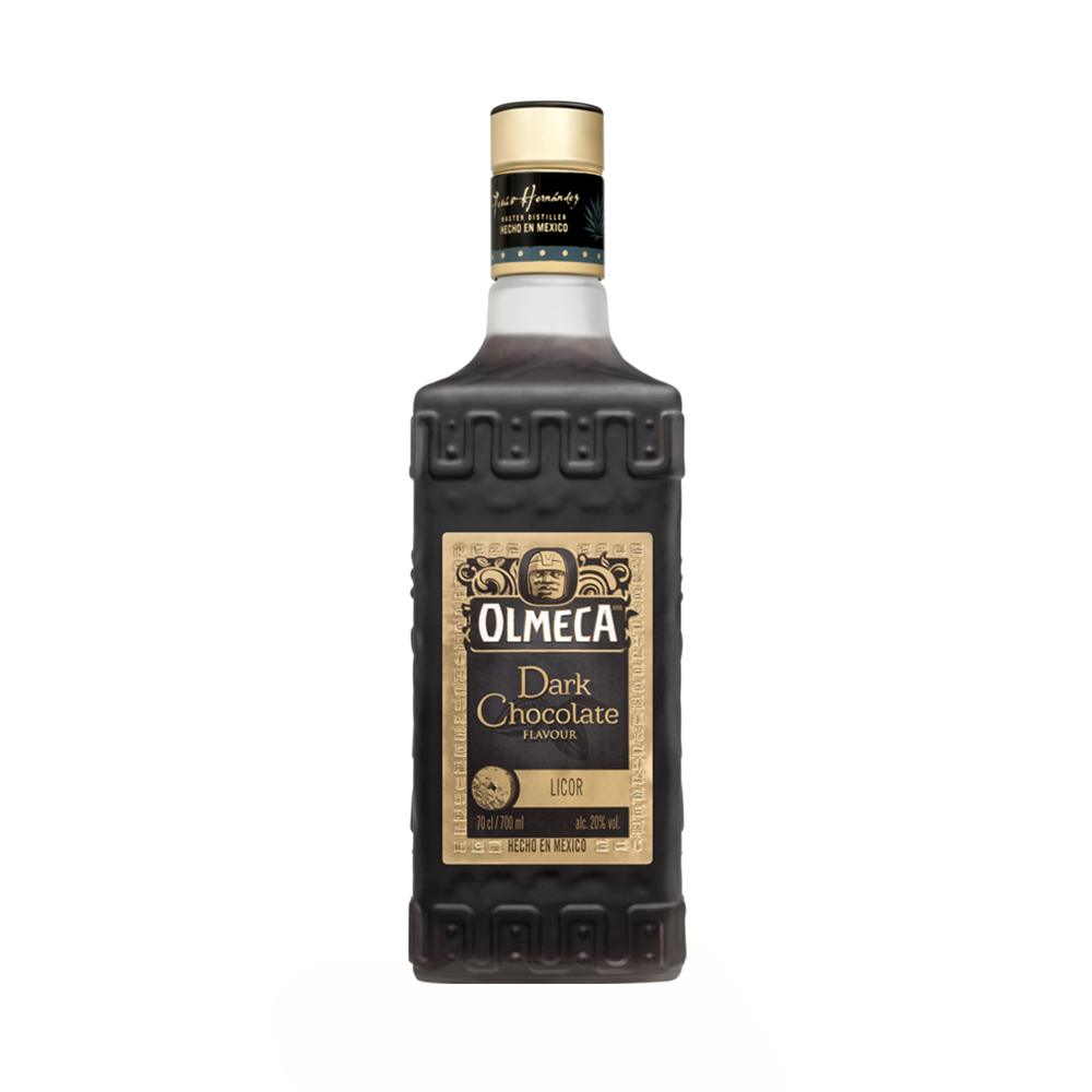 Lichior Olmeca Chocolate, la sticla de 0.7L, la cel mai bun pret, disponibil cu livrare imediata in Sibiu si in toata Romania