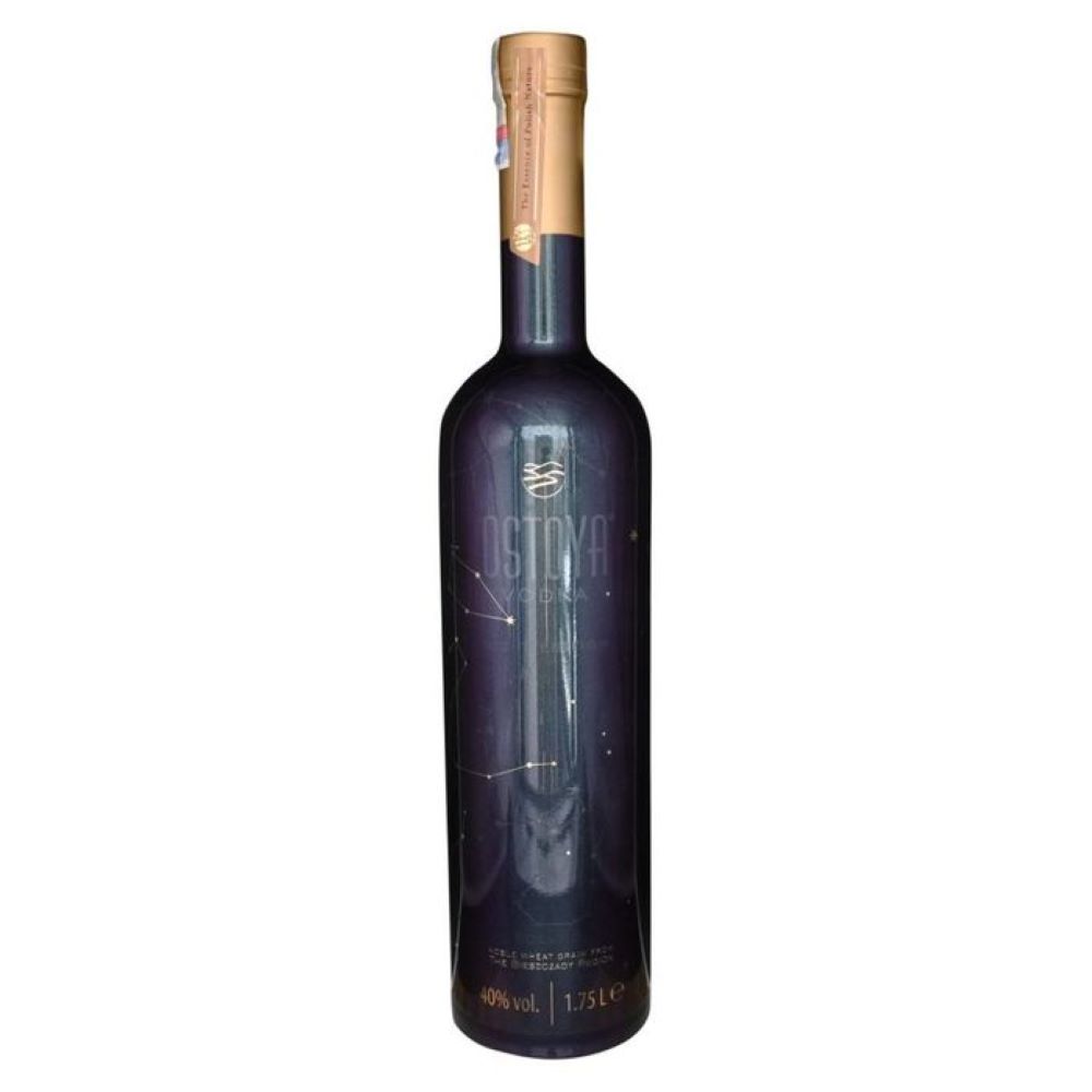 Vodka Ostoya Night Edition, la sticla de 1.75L, la cel mai bun pret, disponibil cu livrare imediata in Sibiu si in toata Romania