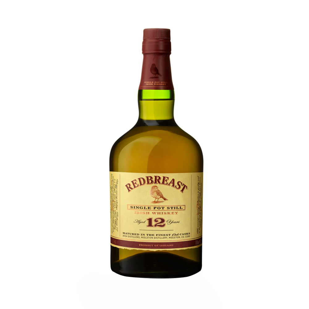 Whisky Red Breast 12 YO, la sticla de 0.7L, la cel mai bun pret, disponibil cu livrare imediata in Sibiu si in toata Romania