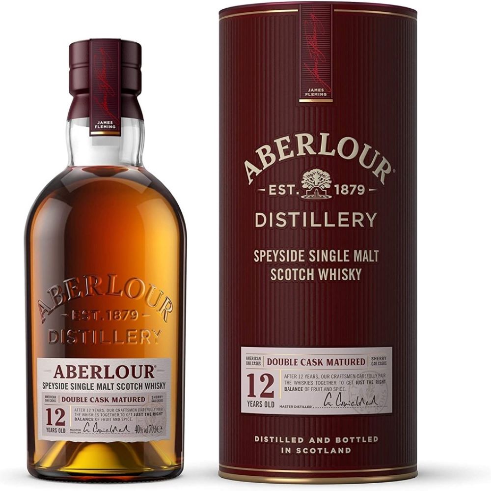 Whisky Aberlour 12 YO single malt, la sticla de 0.7L, la cel mai bun pret, disponibil cu livrare imediata in Sibiu si in toata Romania