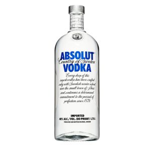 Vodka Absolut Blue, la sticla de 1.75L, la cel mai bun pret, disponibil cu livrare imediata in Sibiu si in toata Romania