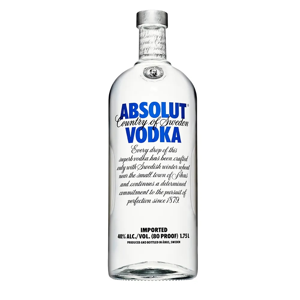 Vodka Absolut Blue, la sticla de 1.75L, la cel mai bun pret, disponibil cu livrare imediata in Sibiu si in toata Romania