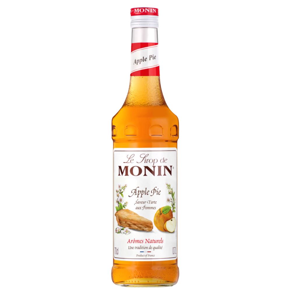 Sirop Monin Apple Pie, la sticla de 0.7L, la cel mai bun pret, disponibil imediat pentru livrare in Sibiu si in toata Romania