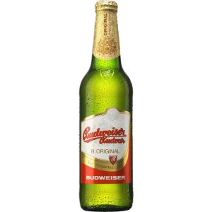 Bere blonda Budweiser Budvar, la sticla de 0.33L, la cel mai bun pret, disponibil cu livrare imediata in Sibiu si in toata Romania