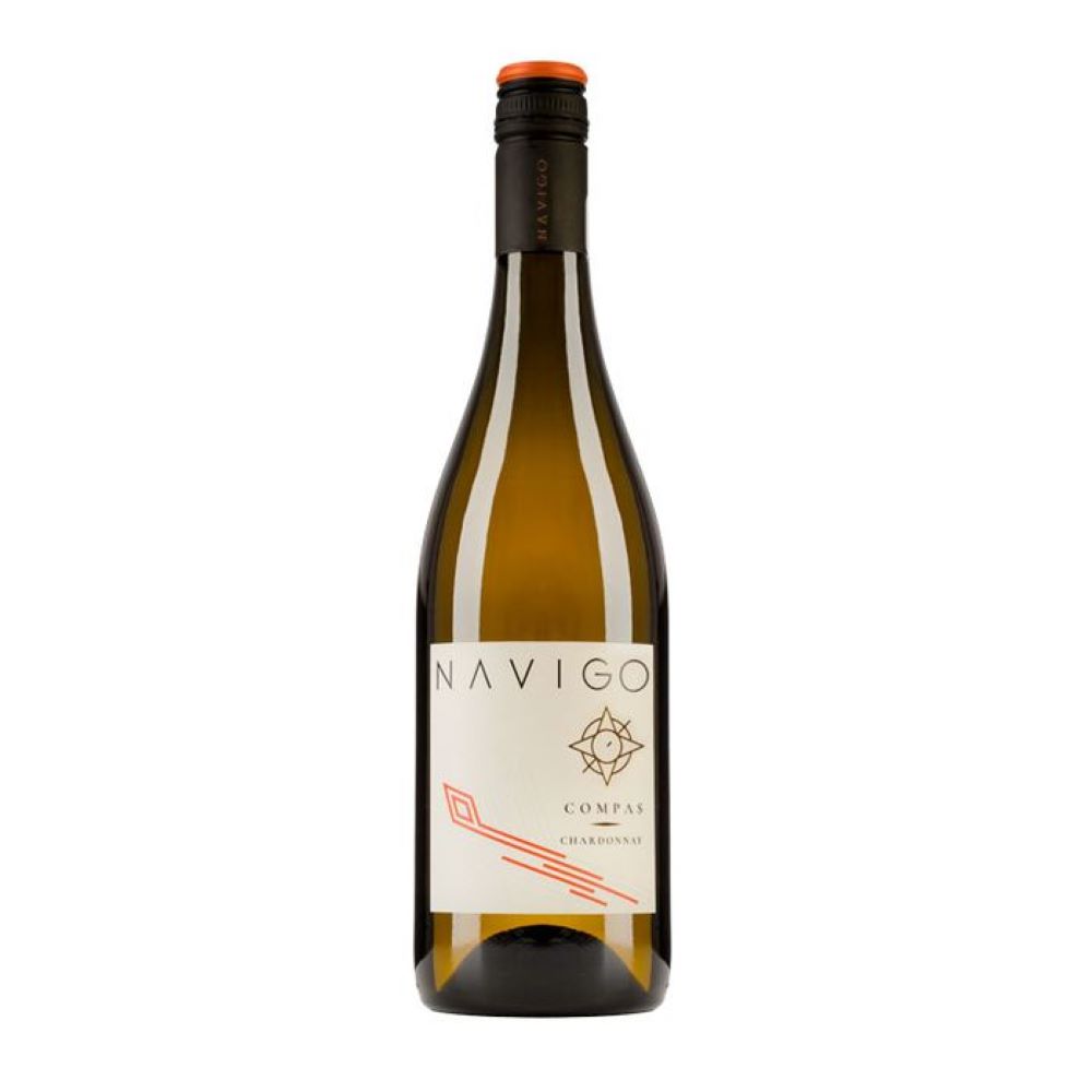 Vin alb Jidvei Navigo Compas Chardonnay, la sticla de 0.75L, la cel mai bun pret, disponibil cu livrare imediata in Sibiu si in toata Romania