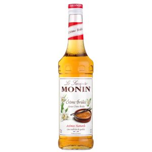 Sirop Monin Creme Brulee, la sticla de 0.7L, la cel mai bun pret, disponibil imediat pentru livrare in Sibiu si in toata Romania