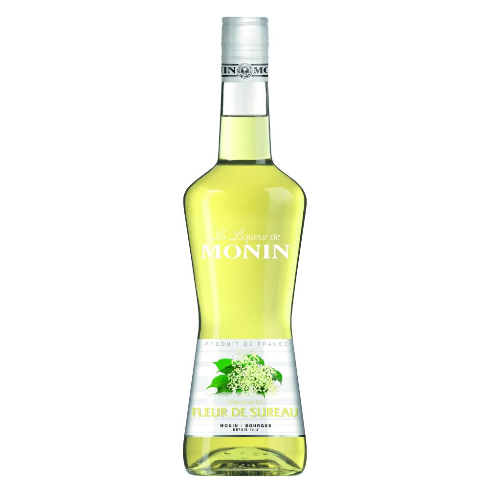 Lichior Monin Elderflower la sticla de 0.7L, la cel mai bun pret, disponibil cu livrare imediata in Sibiu si in toata Romania