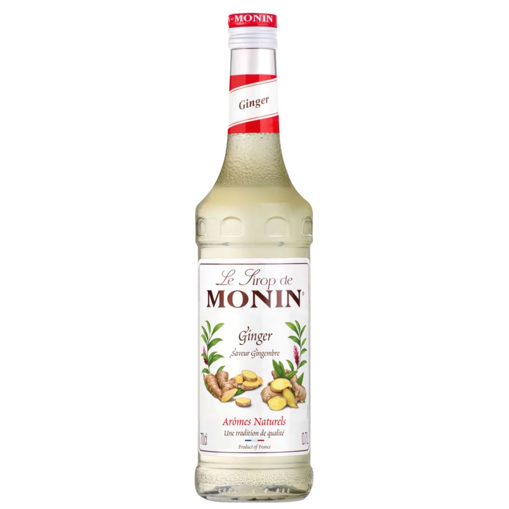 Sirop ghimbir Monin Ginger, la sticla de 0.7L, la cel mai bun pret, disponibil imediat pentru livrare in Sibiu si in toata Romania