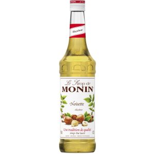 Sirop alune Monin Hazelnut, la sticla de 0.7L, la cel mai bun pret, disponibil imediat pentru livrare in Sibiu si in toata Romania