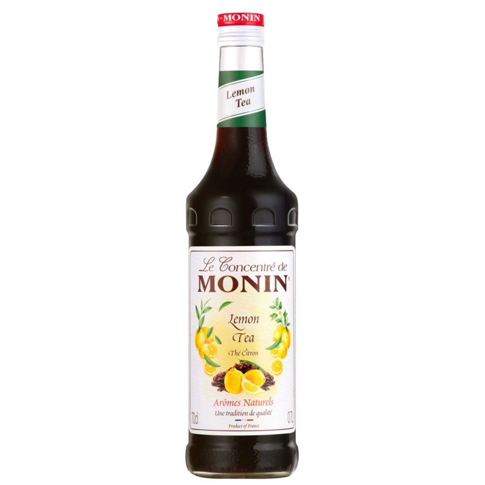 Sirop Monin Lemon Tea, la sticla de 0.7L, la cel mai bun pret, disponibil imediat pentru livrare in Sibiu si in toata Romania