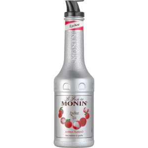 Piure Monin Lychee, la sticla de 1L, la cel mai bun pret, disponibil imediat pentru livrare in Sibiu si in toata Romania