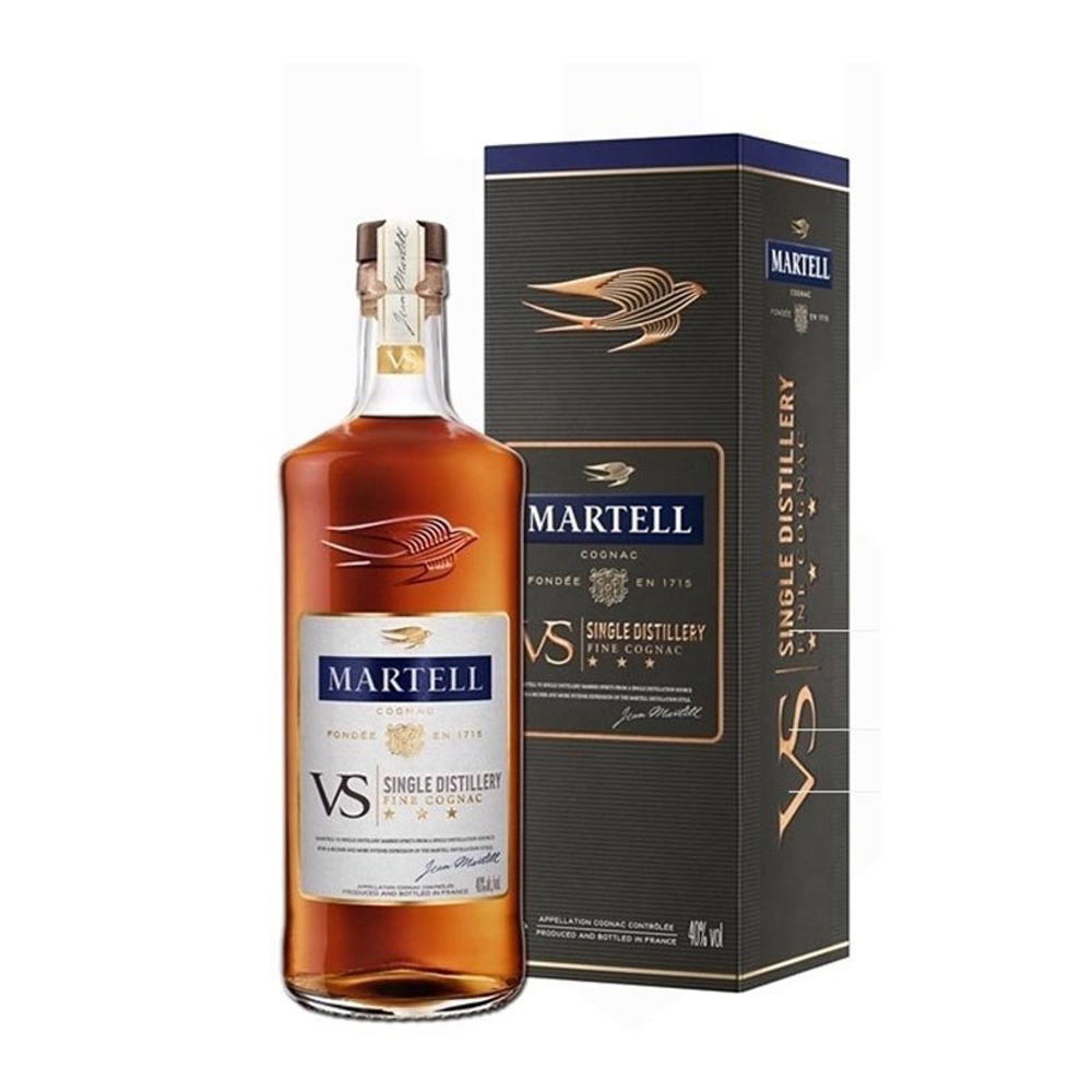 Cognac Martell VS, la sticla de 0.7L, la cel mai bun pret, disponibil cu livrare imediata in Sibiu si in toata Romania