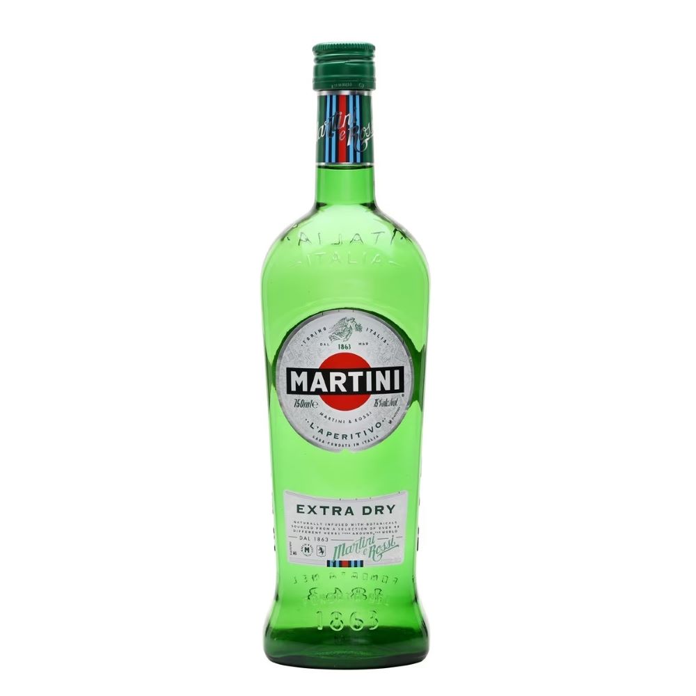 Aperitiv vermut Martini Extra Dry, la sticla de 1L, la cel mai bun pret, disponibil cu livrare imediata in Sibiu si in toata Romania