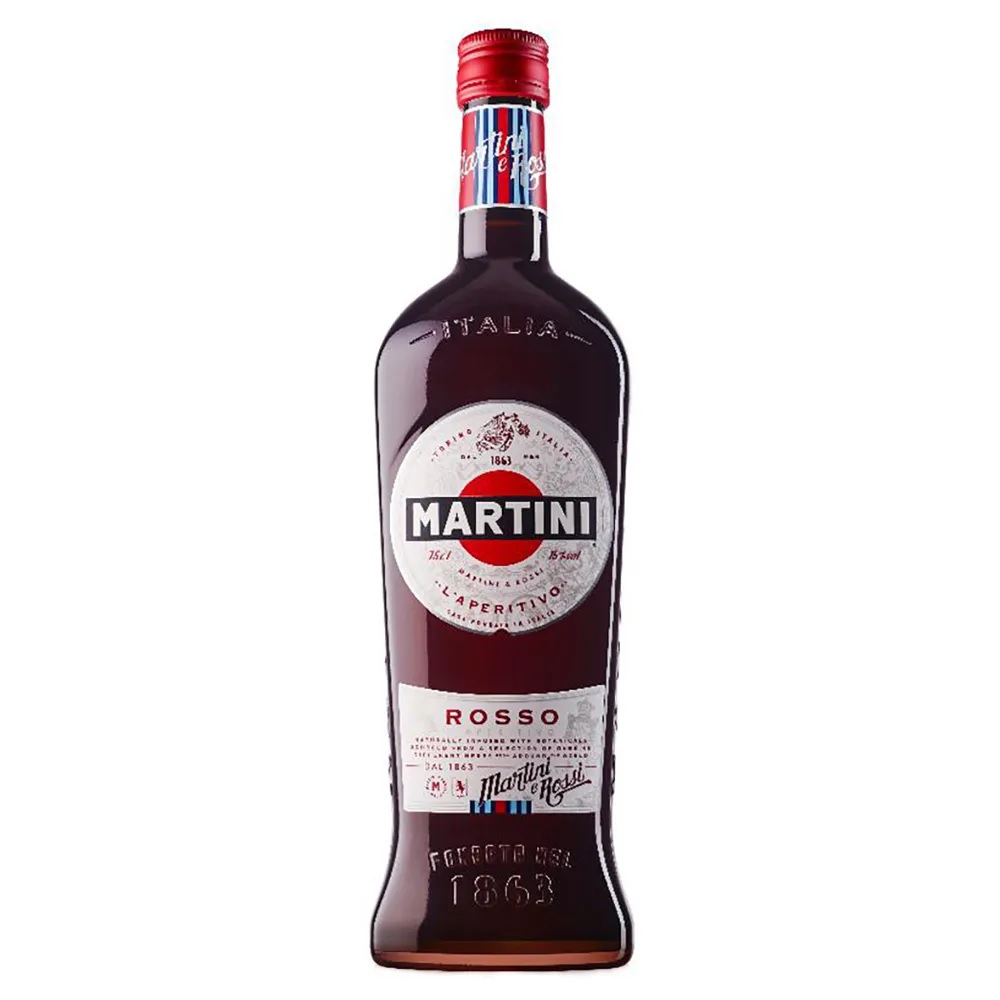 Aperitiv vermut Martini Rosso, la sticla de 1L, la cel mai bun pret, disponibil cu livrare imediata in Sibiu si in toata Romania