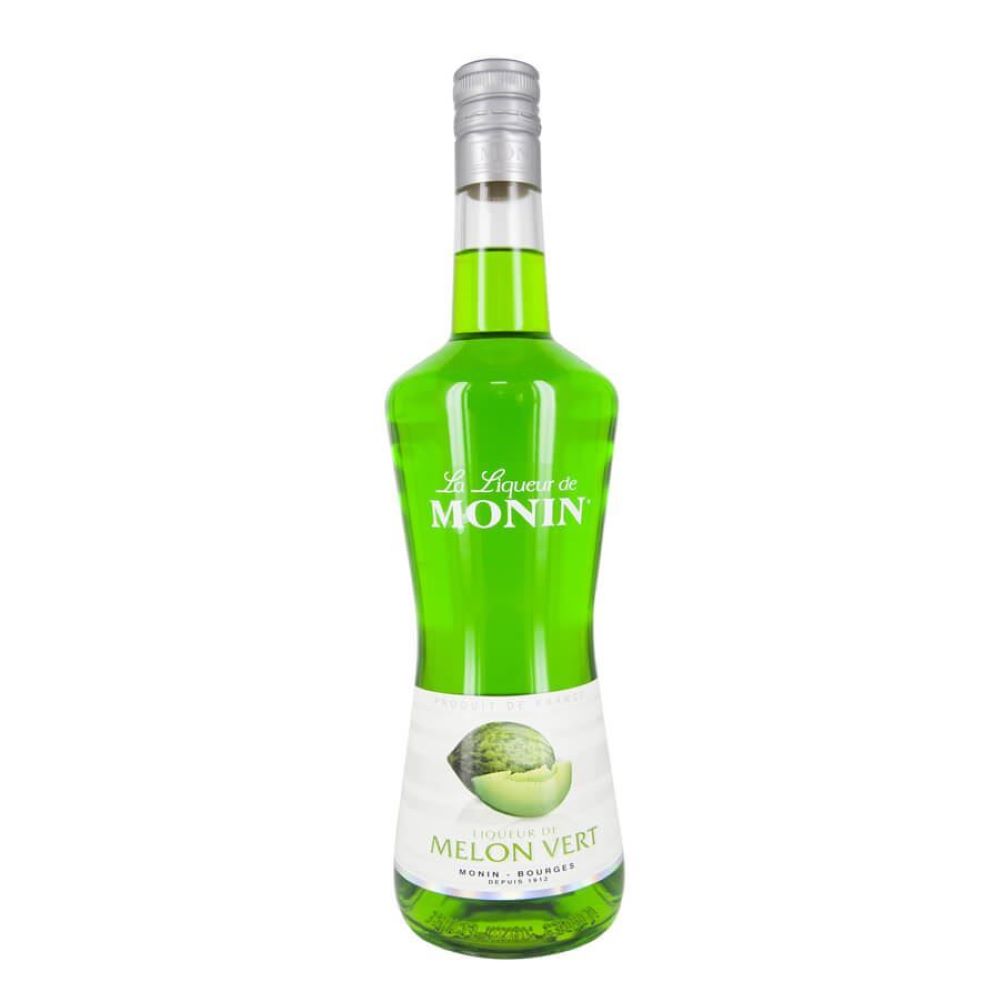 Lichior Monin Green Melon la sticla de 0.7L, la cel mai bun pret, disponibil cu livrare imediata in Sibiu si in toata Romania