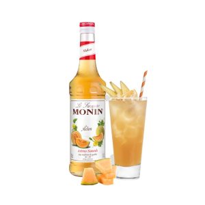 Sirop pepene galben Monin Melon, la sticla de 0.7L, la cel mai bun pret, disponibil imediat pentru livrare in Sibiu si in toata Romania