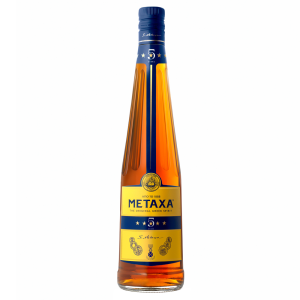 Cognac brandy Metaxa 5 Stele, la sticla de 1L, la cel mai bun pret, disponibil cu livrare imediata in Sibiu si in toata Romania