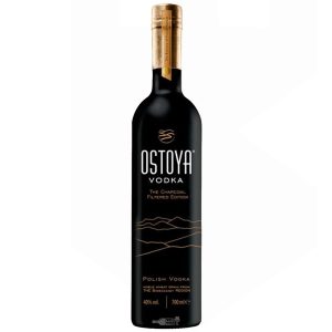 Vodka Ostoya Black, la sticla de 0.7L, la cel mai bun pret, disponibil cu livrare imediata in Sibiu si in toata Romania