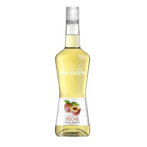 Lichior Monin Piersica la sticla de 0.7L, la cel mai bun pret, disponibil cu livrare imediata in Sibiu si in toata Romania