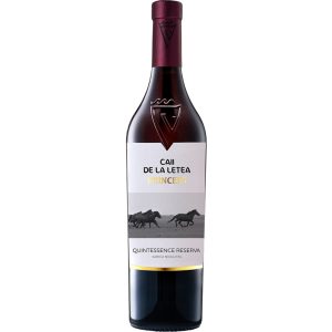 Vin rosu Sarica Niculitel Caii de la Letea Princeps Quintessence Reserva la sticla de 0.75L, la cel mai bun pret, disponibil cu livrare imediata in Sibiu si in toata Romania