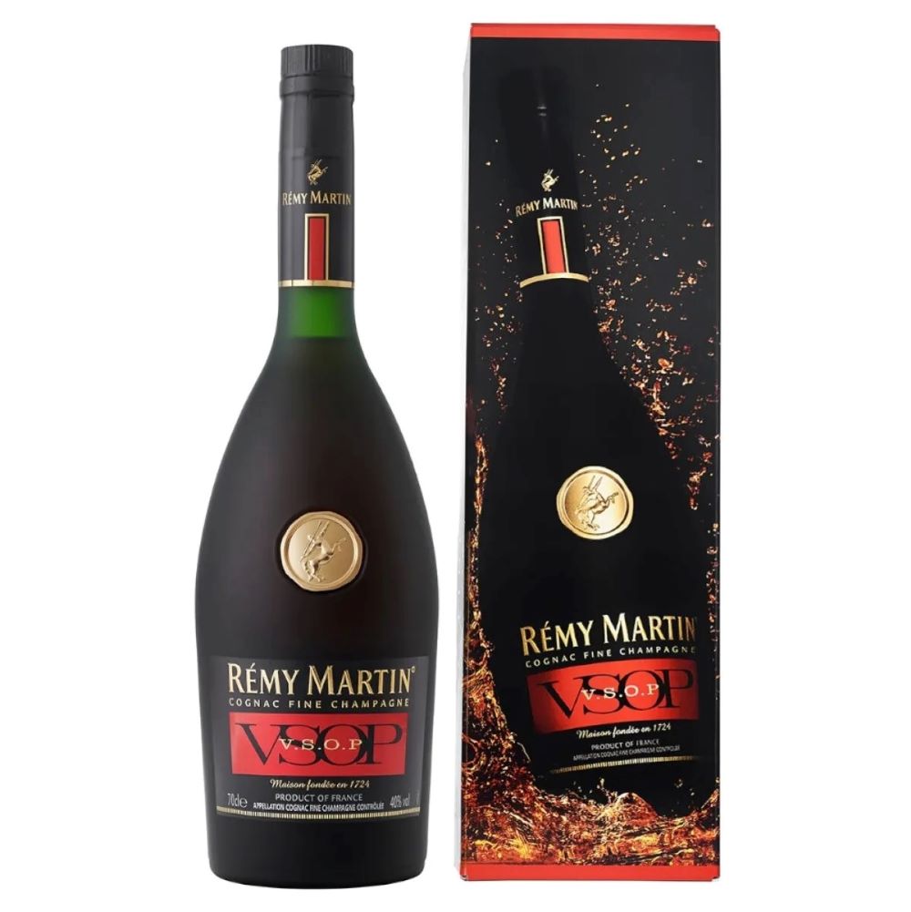 Cognac Remy Martin VSOP, la sticla de 0.7L, la cel mai bun pret, disponibil cu livrare imediata in Sibiu si in toata Romania