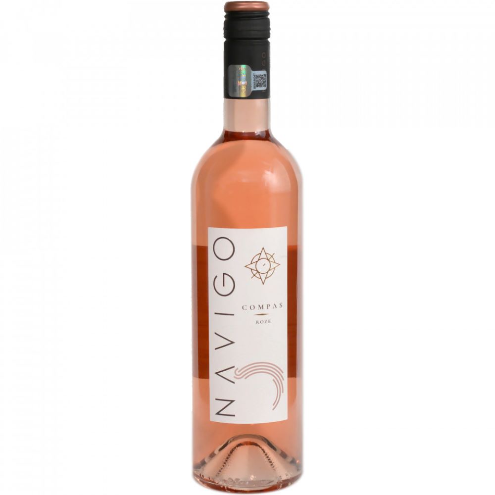 Vin rose Jidvei Navigo Compas Roze, la sticla de 0.75L, la cel mai bun pret, disponibil cu livrare imediata in Sibiu si in toata Romania