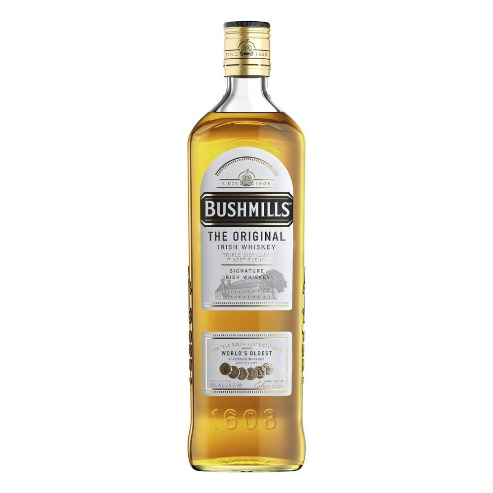 Whisky Bushmills Original, la sticla de 0.7L, la cel mai bun pret, disponibil imediat pentru livrare in Sibiu si in toata Romania