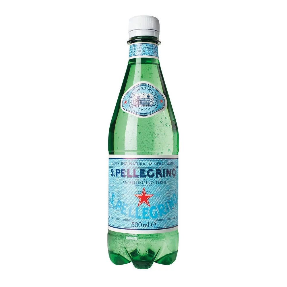 Apa minerala San Pellegrino la pet de 0.5L, la cel mai bun pret, disponibil cu livrare imediata in Sibiu si in toata Romania
