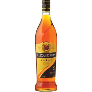 Alexandrion 5 Stele, cognac brandy la sticla de 1L, la cel mai bun pret, disponibil cu livrare imediata in Sibiu si in toata Romania
