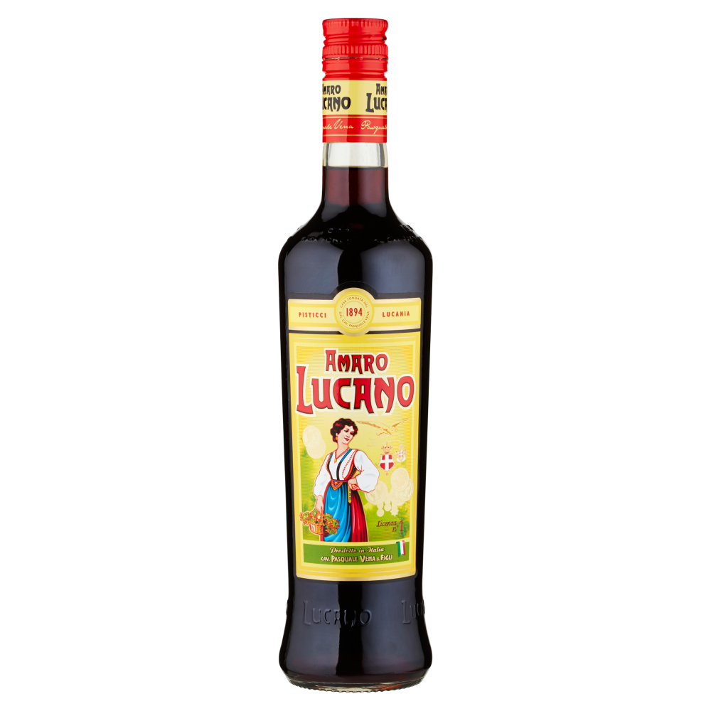 Lichior Amaro Lucano, bitter italian, la sticla de 0.7L, la cel mai bun pret, disponibil cu livrare imediata in Sibiu si in toata Romania