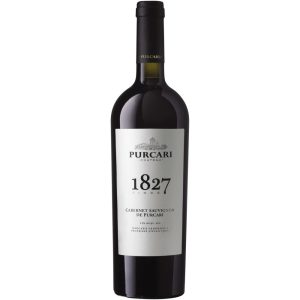 Vin rosu Purcari 1827 Cabernet Sauvignon la sticla de 0.75L, la cel mai bun pret, disponibil cu livrare imediata in Sibiu si in toata Romania