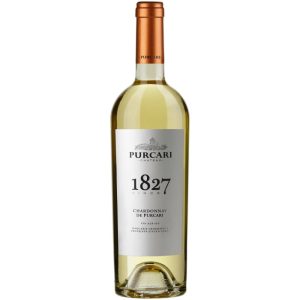 Vin alb Purcari 1827 Chardonnay la sticla de 0.75L, la cel mai bun pret, disponibil cu livrare imediata in Sibiu si in toata Romania