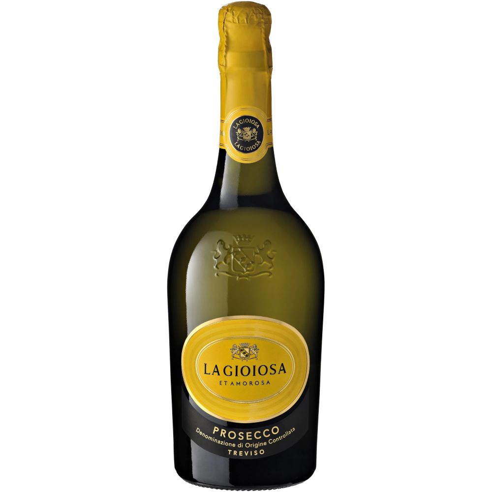 La Gioiosa Prosecco Brut la sticla de 0.75L, la cel mai bun pret, disponibil cu livrare imediata in Sibiu si in toata Romania