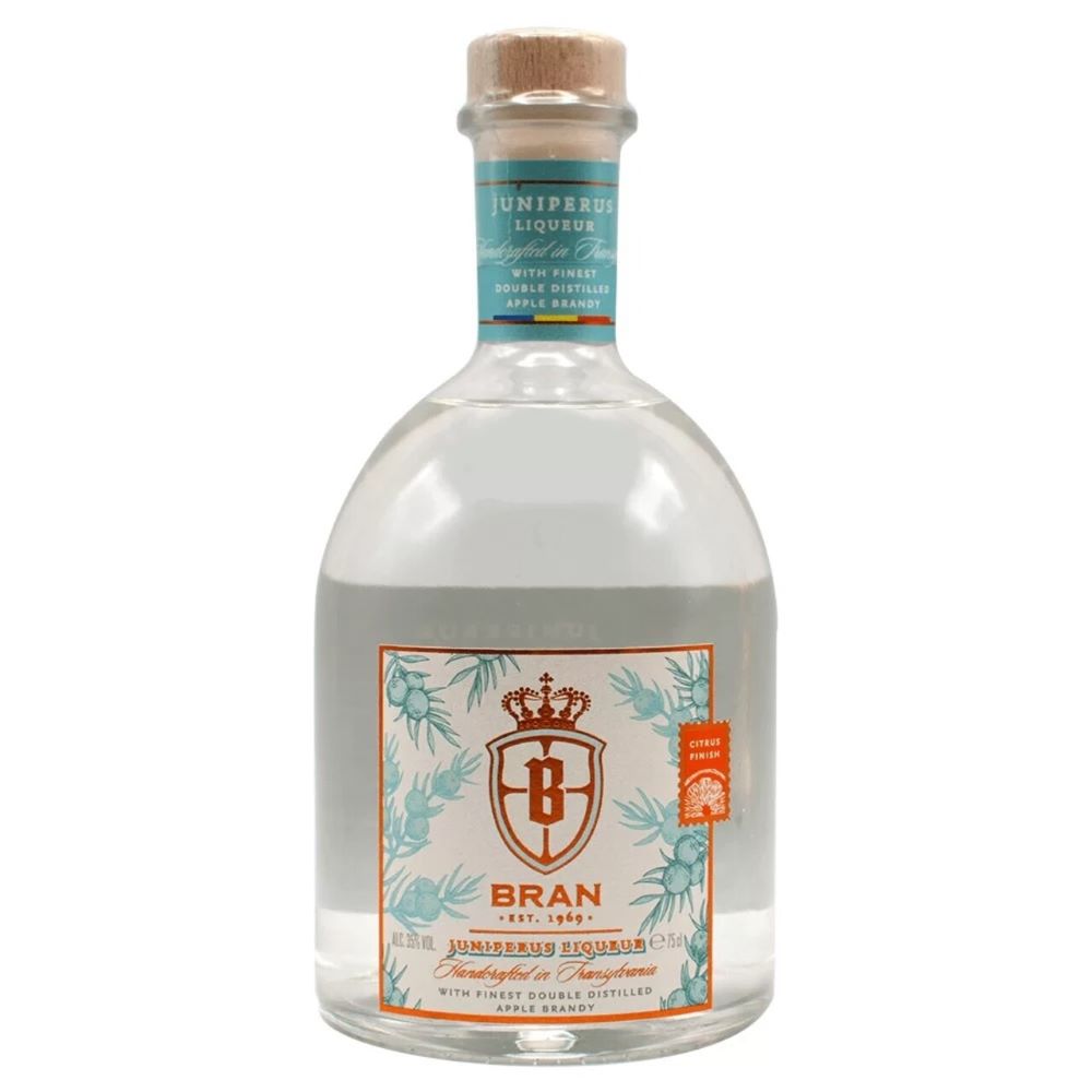Lichior de ienupar Bran la sticla de 0.75L, la cel mai bun pret, disponibil cu livrare imediata in Sibiu si in toata Romania