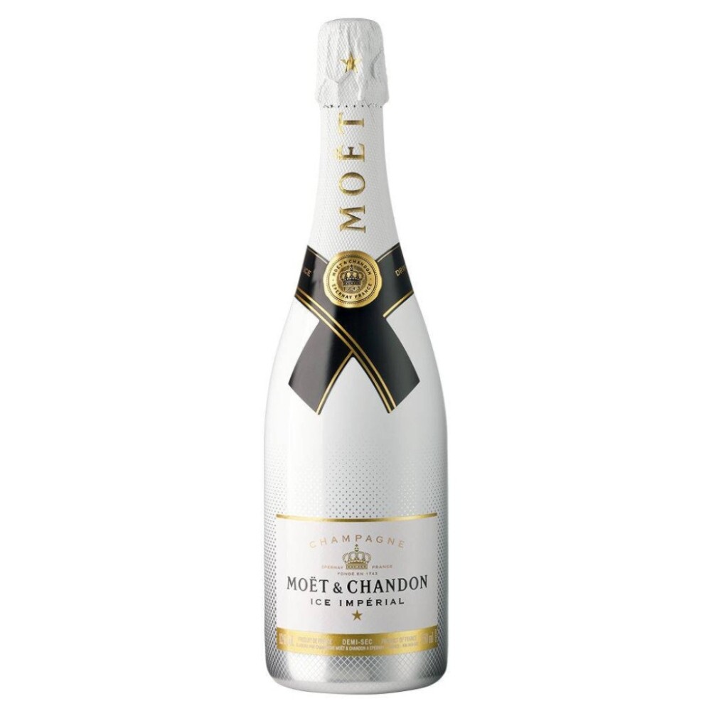 Sampanie Moet & Chandon Ice Imperial la sticla de 0.75L, la cel mai bun pret, disponibil cu livrare imediata in Sibiu si in toata Romania