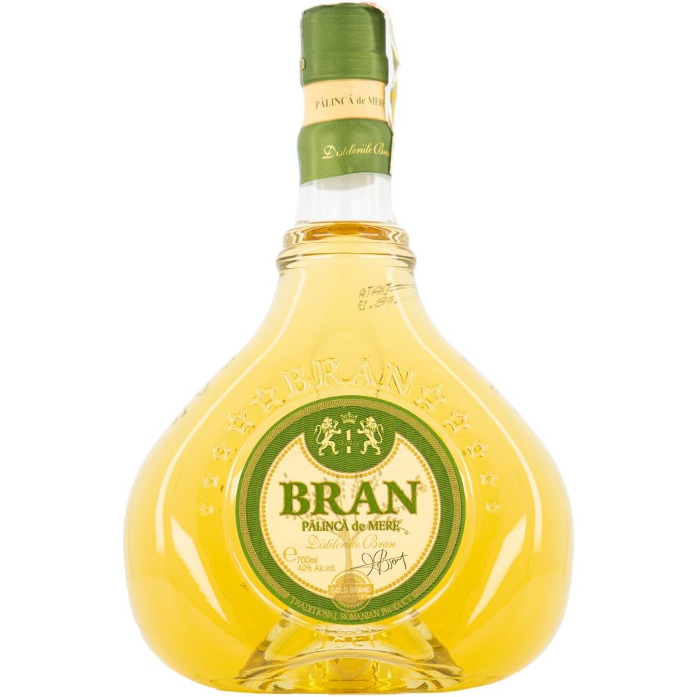 Palinca traditionala de mere Bran la sticla de 0.7L, la cel mai bun pret, disponibil cu livrare imediata in Sibiu si in toata Romania