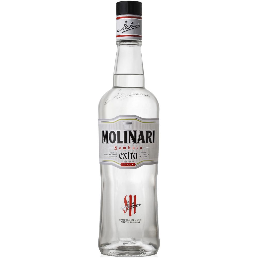 Lichior Sambuca Molinari Extra la sticla de 0.7L, la cel mai bun pret, disponibil cu livrare imediata in Sibiu si in toata Romania